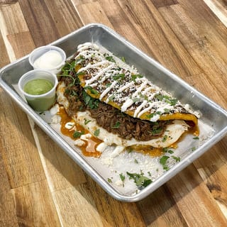 Carne Mechada (Shredded Beef) Cachapa