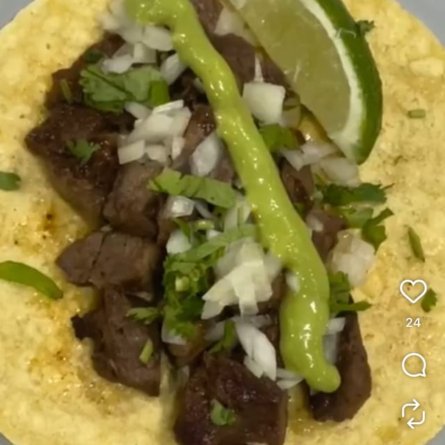 Steak Taco.