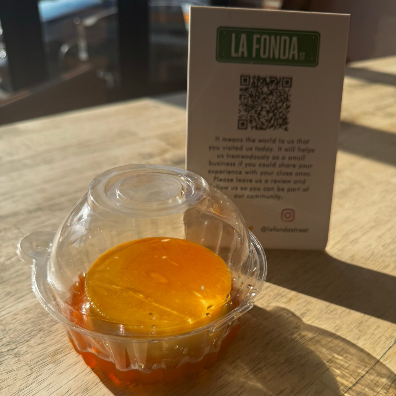 Flan.