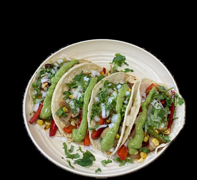 Veggie Street Tacos.