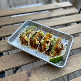 Vegan Al Pastor Tacos - 3 Per order